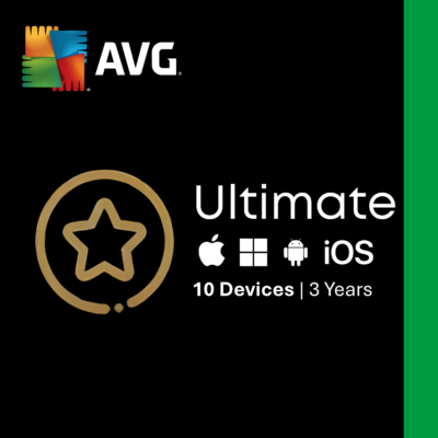 AVG Ultimate (Multi-Device) 10 Devices 3 Year